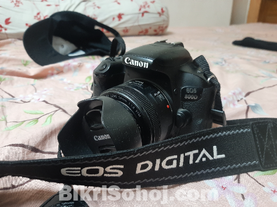 Canon 800D With 50mm
